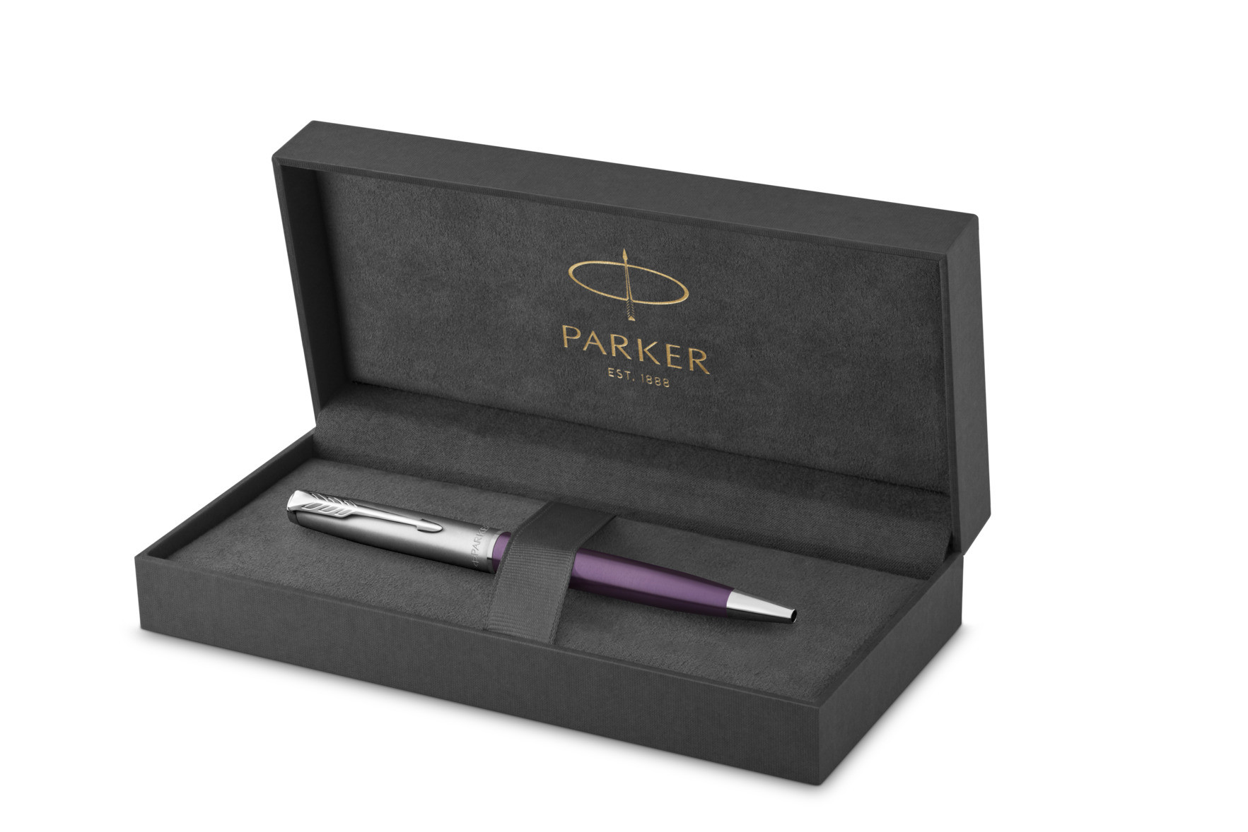 Długopis Parker Sonnet Sand Blasted Metal Violet CT